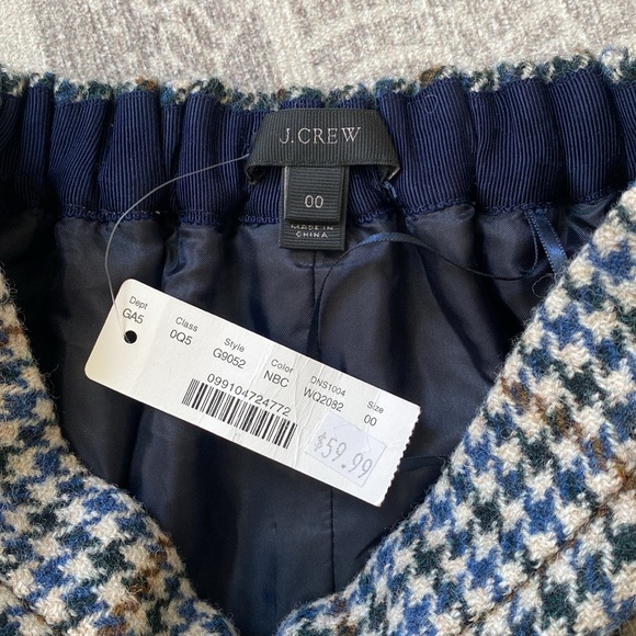 J.Crew Ruffle Mini Skirt in Houndstooth - Picture 10 of 15